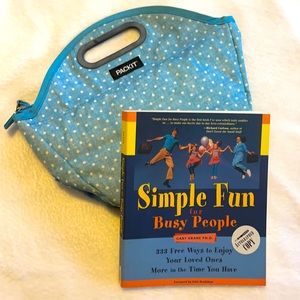 NLA - gifted Pack it Lunch Bag and Simple Fun Family Fun Book DONATED